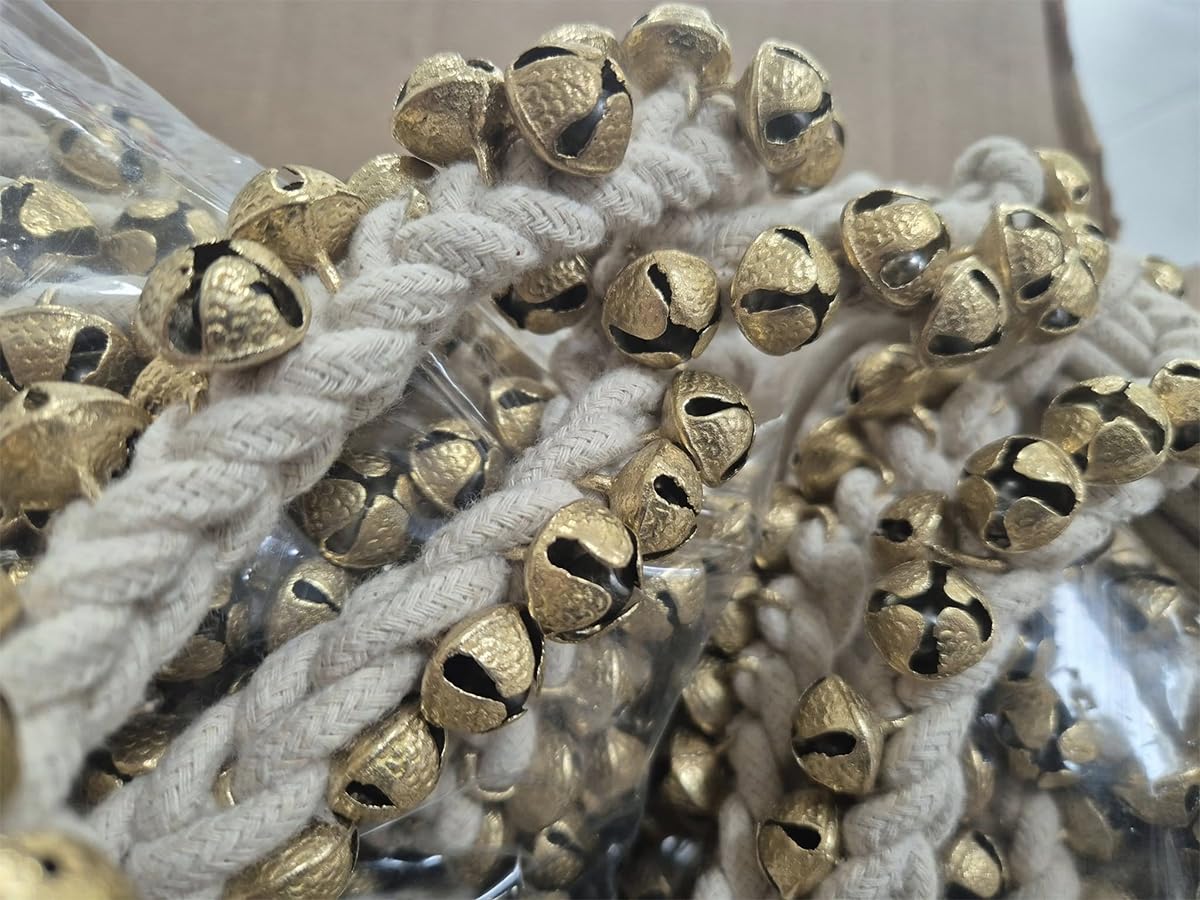 TEALWOLF Ghungroo bells in 50-bell pair for intermediate performers.