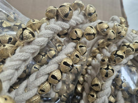 TEALWOLF Ghungroo bells in 50-bell pair for intermediate performers.