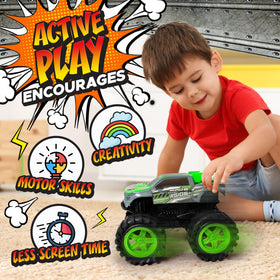 Team Power 8.7-inch truck size fits small hands for easy maneuvering.