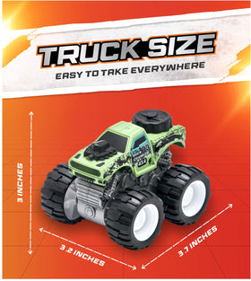 Team Power Monster Trucks gift-ready packaging makes birthdays extra fun