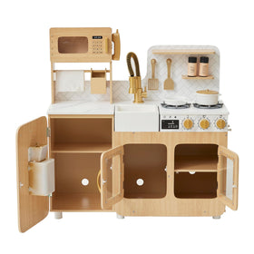 Teamson Kids Little Chef Cyprus child playing scene, ideal for toddlers and early learners.
