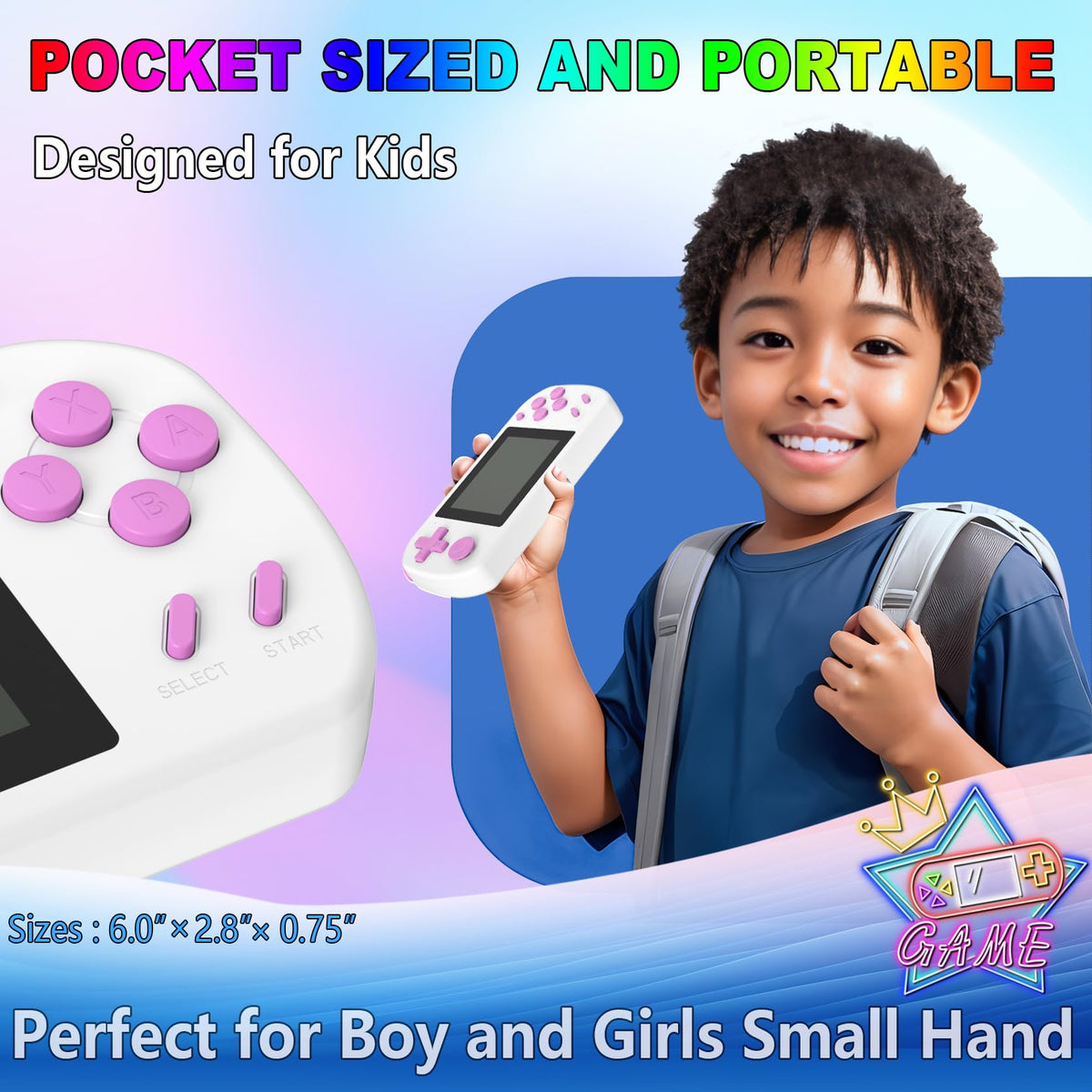 TEBIYOU rechargeable battery powers up to five hours of gameplay