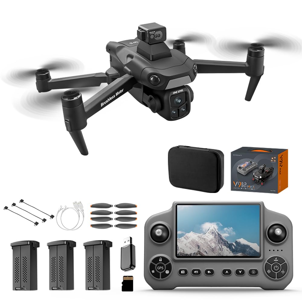 Tec Wurenju V918 8K camera captures detailed aerial shots for creative projects.