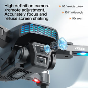 Tec Wurenju XT555 obstacle avoidance helps prevent collisions during flight.