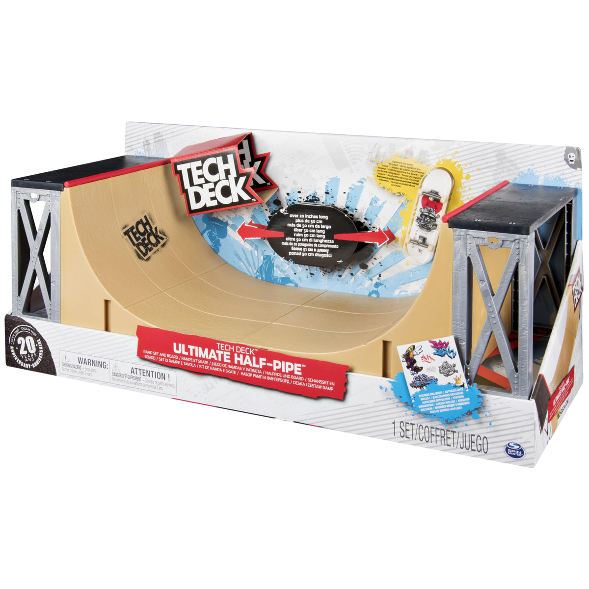 Tech Deck care commitment note included with the set for quality reassurance.