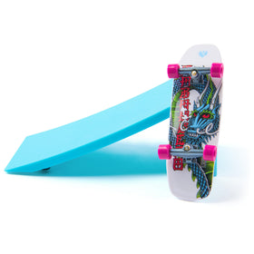 Tech Deck collectible figures and playsets add depth to sessions