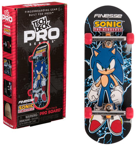 Tech Deck Pro Series fingerboard assembled for ready to ride practice and display.