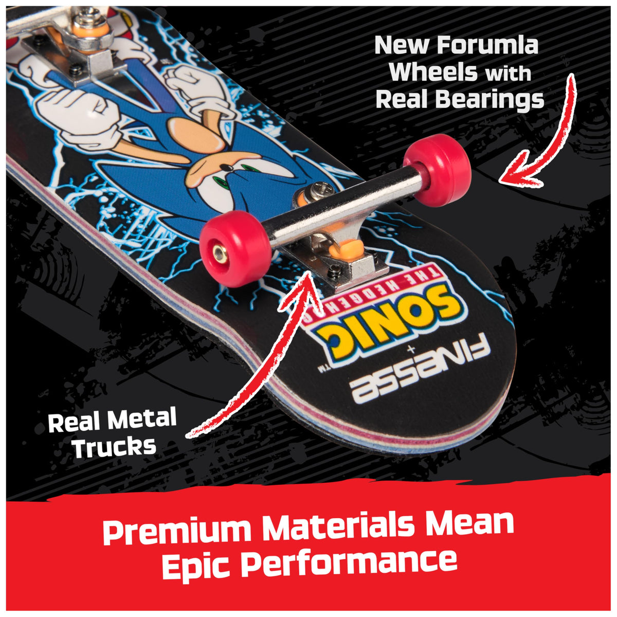 Tech Deck Pro Series wooden display case highlighting premium storage and on the go display.