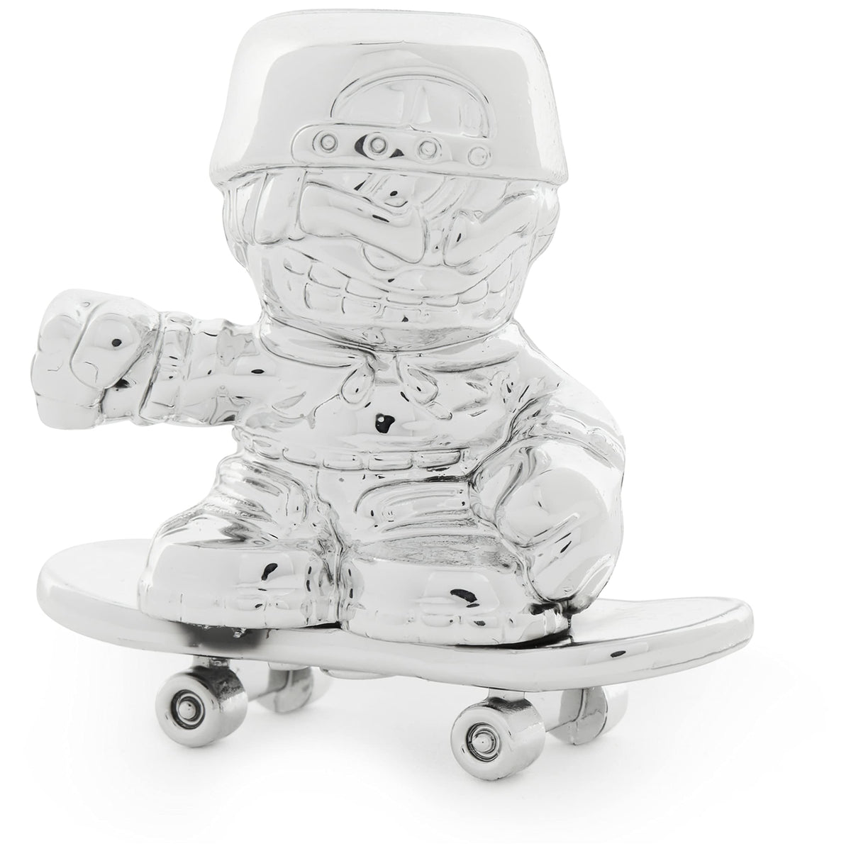 Sticker sheet and skate tool enable quick customization and setup.