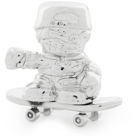 Sticker sheet and skate tool enable quick customization and setup.