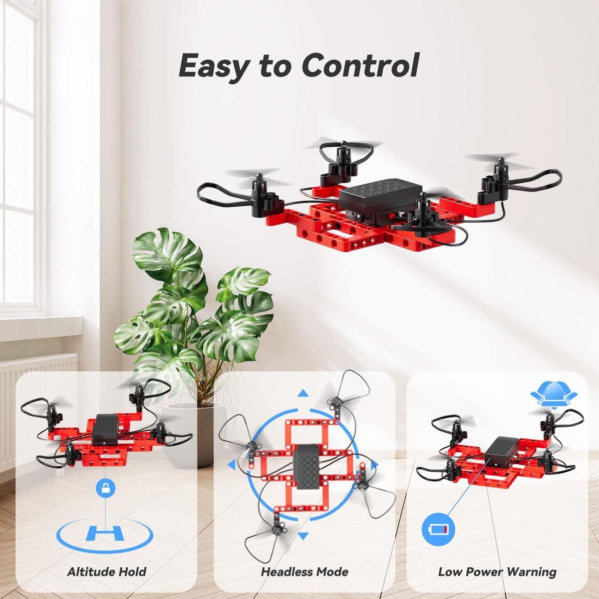 TECHVIO Mini Drone 3D flips enable dynamic stunts for kid-friendly challenges and confidence building.