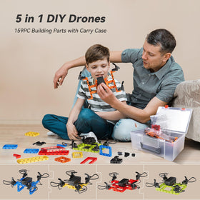 TECHVIO Mini Drone altitude-hold demonstrates easy hovering for precise control during learning.