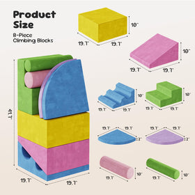 Teckid square block supporting climbing confidence and planning.