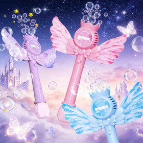 TECKMICO LED wings and crown design enhancing visual spectacle during celebrations.