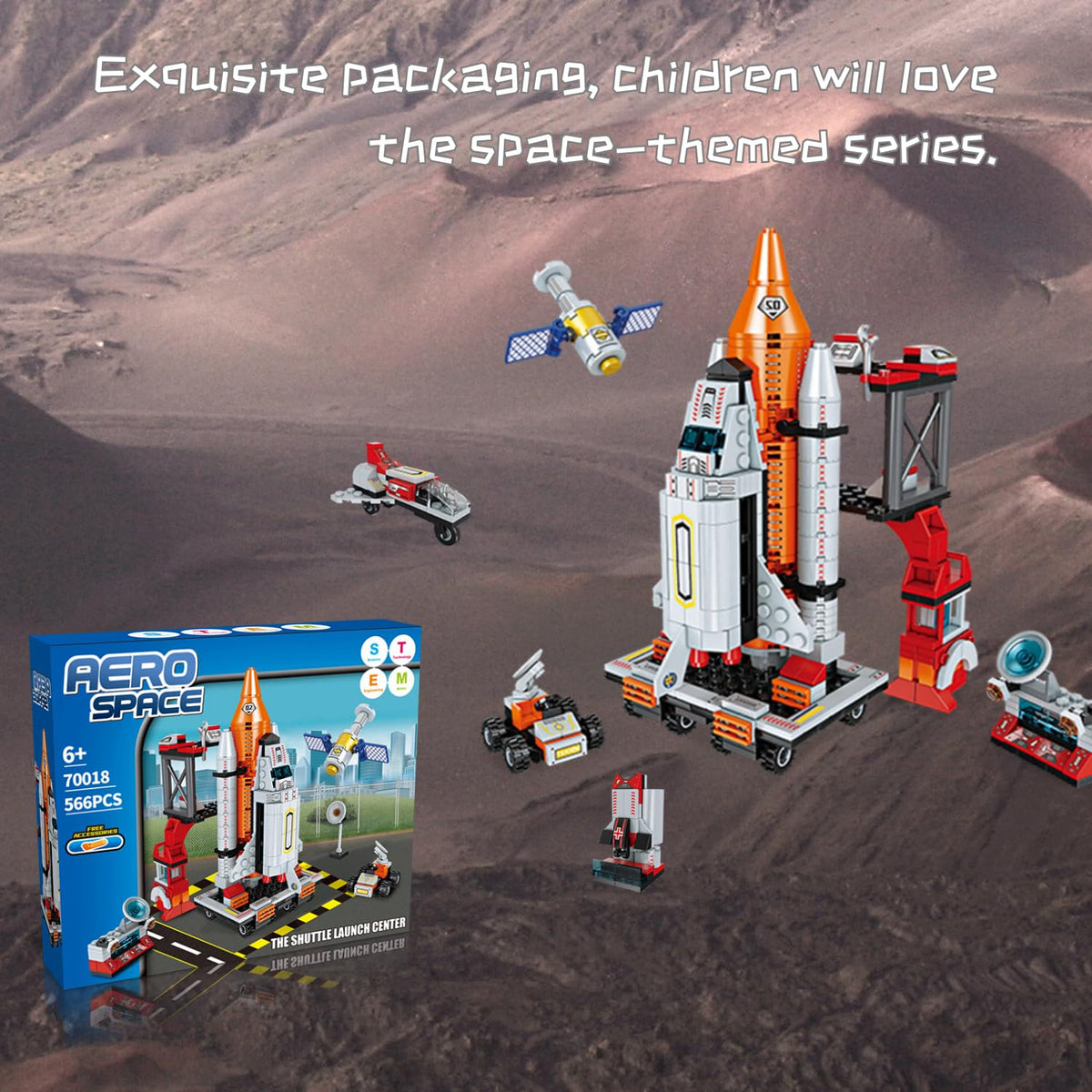 Tecnobicho Space Rocket STEM kit ready for holiday gift inspiration