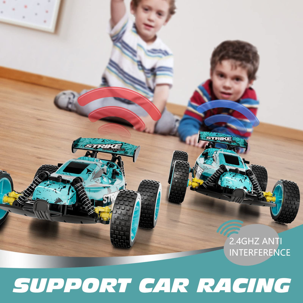 Tecnock 2.4GHz remote staying stable during family race sessions