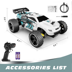 Tecnock RC Car all-terrain tyres grip grass, sand, and indoor floors