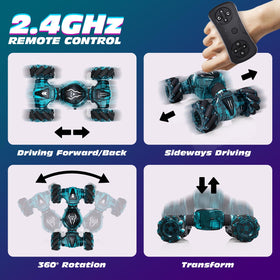 Tecnock gesture sensing wristband enables hands-free steering.