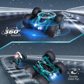 Tecnock 2.4GHz RC car enabling multiplayer races without interference.
