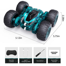 Tecnock gift-ready RC car for kids ages 6-12, fostering creative play.