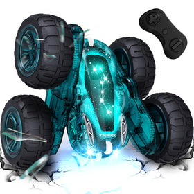 Tecnock remote control car with USB-C charging for quick, easy recharging.