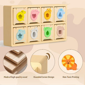 Teekdeer educational gift for toddlers works well in classrooms and home play.