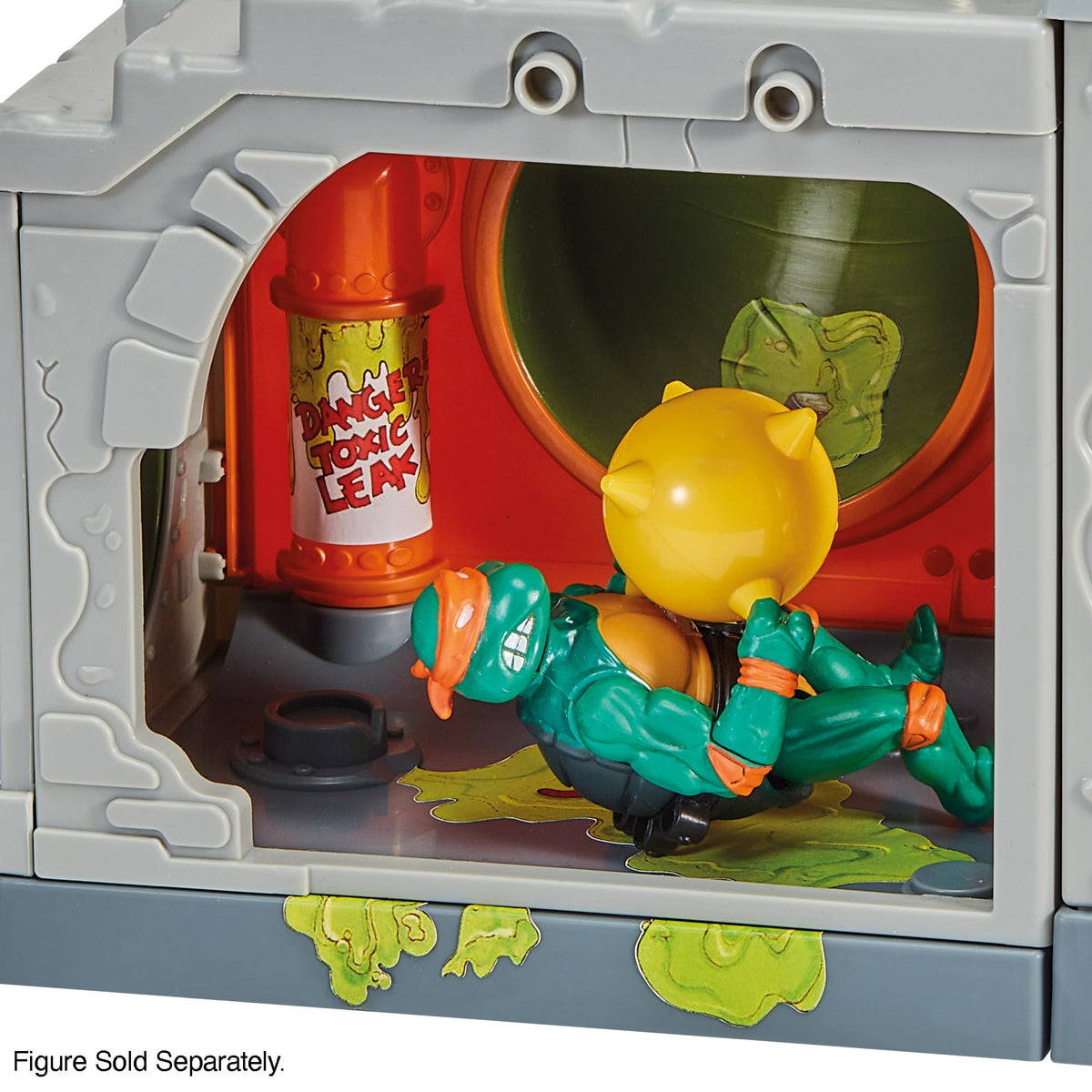 TMNT See-through Turtle Computer add investigative vibe.