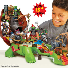 TMNT Tales of TMNT Playset battle arena with levers for action