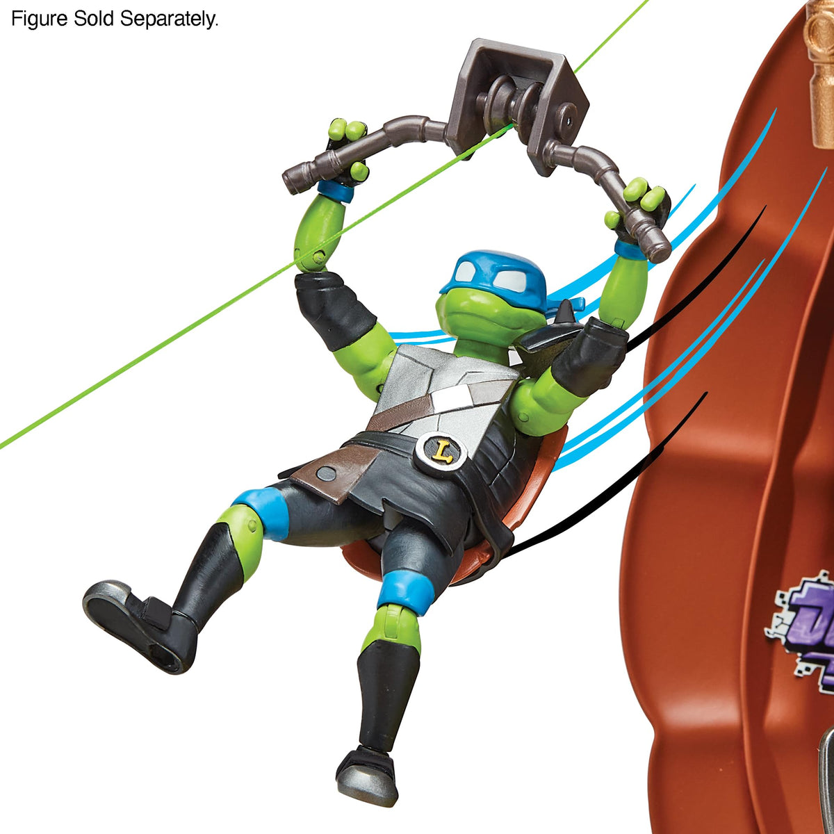 TMNT Weapons rack enhances ninja training sessions