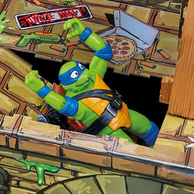Secret escape hatch adds surprise moments during play.