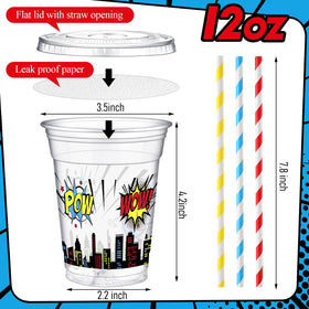 Teenyyou paper straws included for eco-friendly sipping