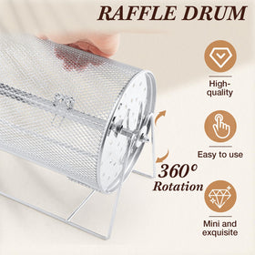 Teenyyou raffle drum sealing system prevents slips and spills during fast-paced games.