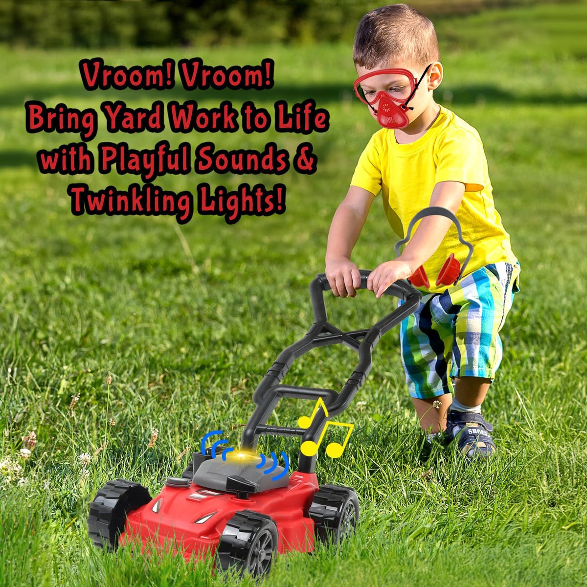 TeganPlay Kids Chainsaw with moving blades, encourages pretend role-play and fine motor skills.