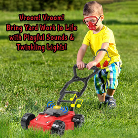 TeganPlay Kids Chainsaw with moving blades, encourages pretend role-play and fine motor skills.