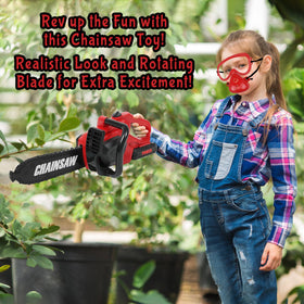 TeganPlay Kids Lawn Mower with sound and motion, creates immersive backyard pretend play.
