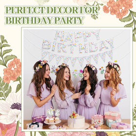 Tegeme garden party decoration set suits indoor and outdoor celebrations.
