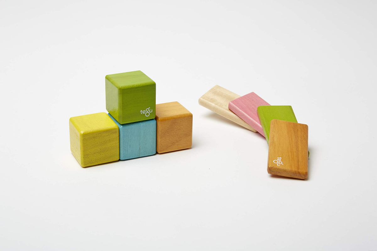 Tegu Pocket Pouch 8-Piece Tints compatibility with other sets expands play