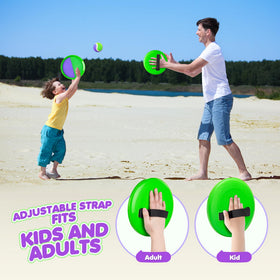 TEILLNET adjustable strap enables comfortable play for all ages.