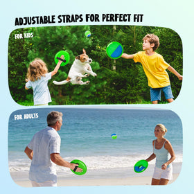 TEILLNET Toss and Catch at the beach or pool for sunny recreation.