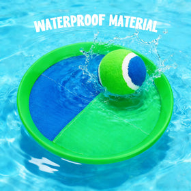 TEILLNET Toss and Catch paddles feature easy grip for all ages.