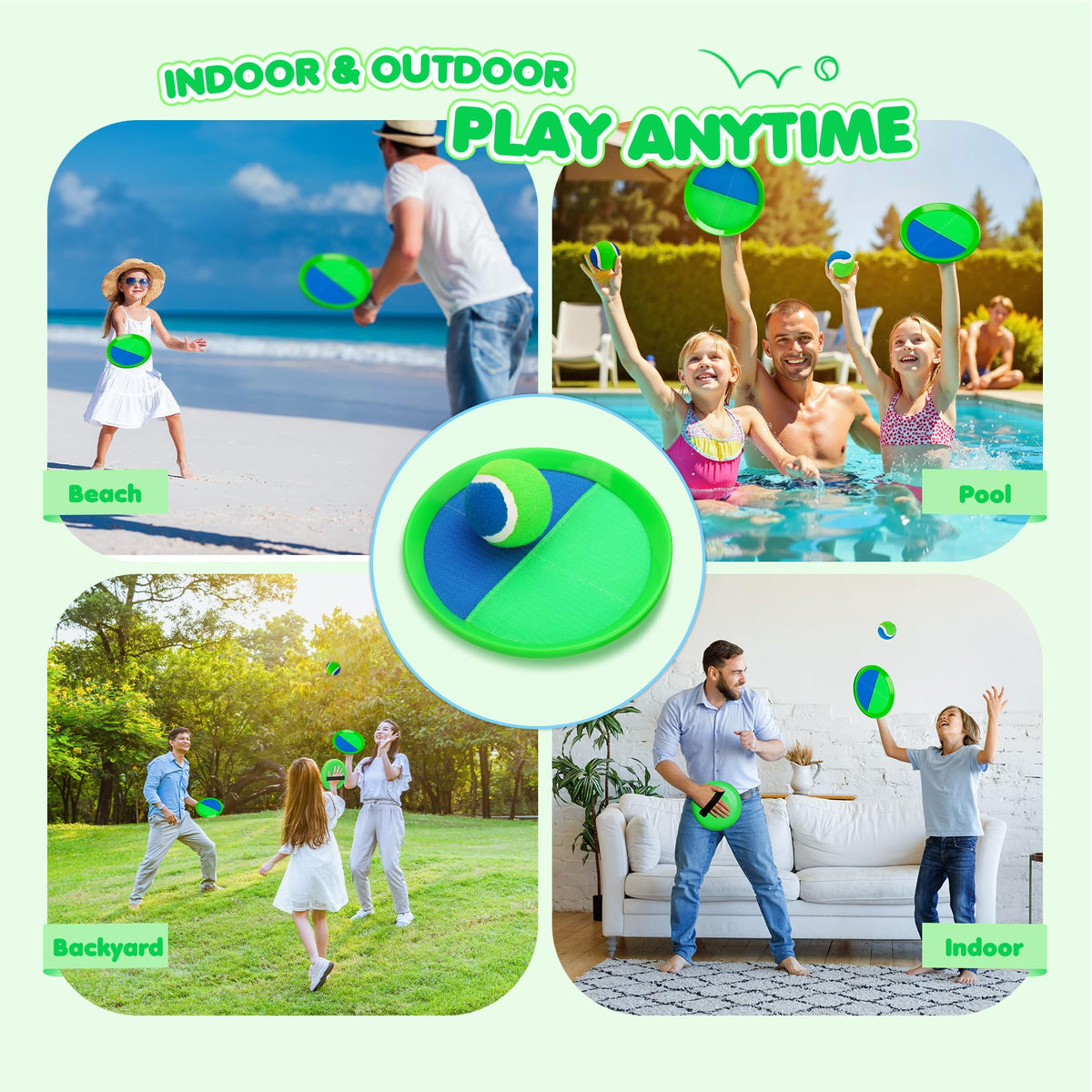 TEILLNET beach and pool use supports versatile outdoor fun.
