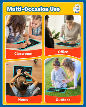 TEKFUN 15-inch blue LCD board fosters independent learning