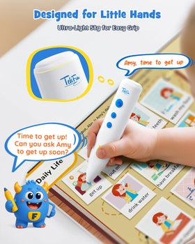 TEKFUN 450 words and introductions enrich early literacy content for children.