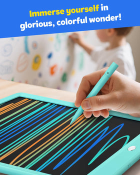 TEKFUN doodle board features waterproof and anti-fall design for durability