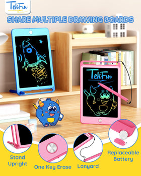TEKFUN stylus with lanyard keeps drawing tools handy