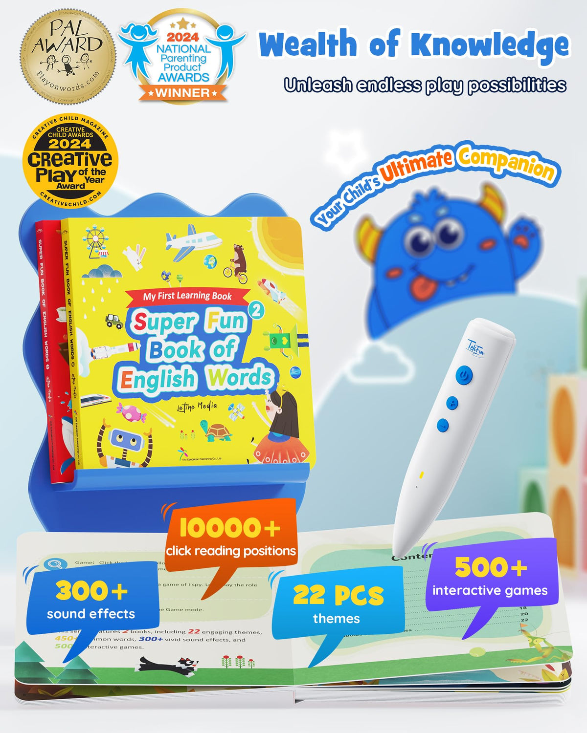 TEKFUN Eco-friendly materials ensure safe, durable use in everyday reading sessions.