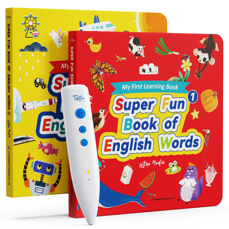 TEKFUN Learn-to-Read Pen enables independent reading aloud for kids.