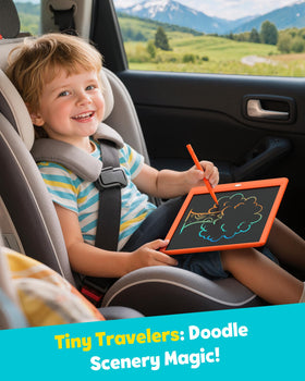 TEKFUN mess-free learning companion suitable for preschoolers at home or travel.