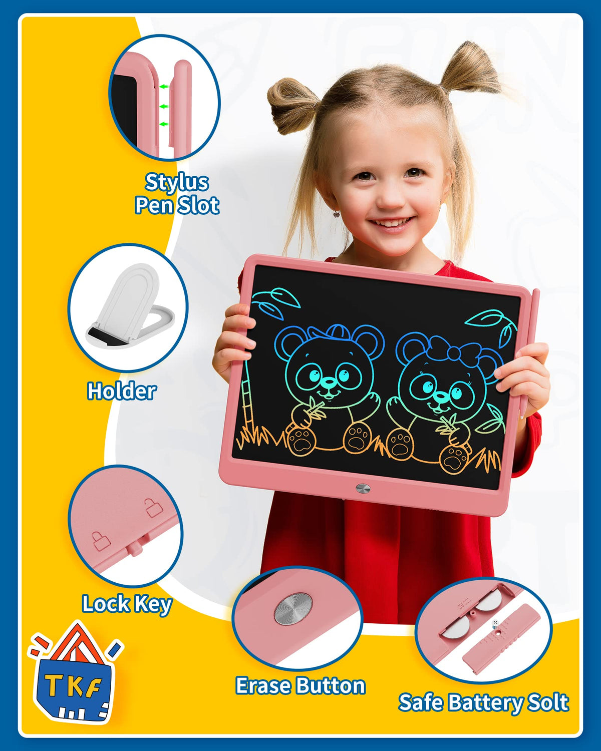 TEKFUN-screen-free-creative-activity-pad provides screen-free fun to spark imagination.