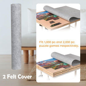 Tektalk eight drawers for color and shape sorting to speed up puzzles.